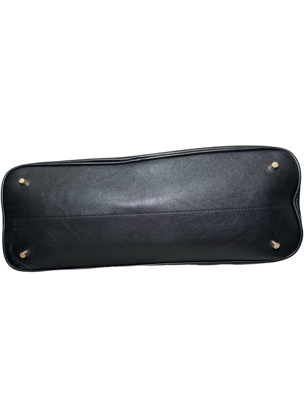 Lovevook Black & Beige Laptop bag with Brown Handles - Picture 4 of 13